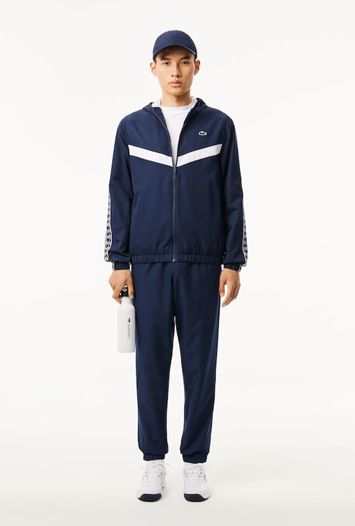 Lacoste Men's Tennis Monogram Track Jacket