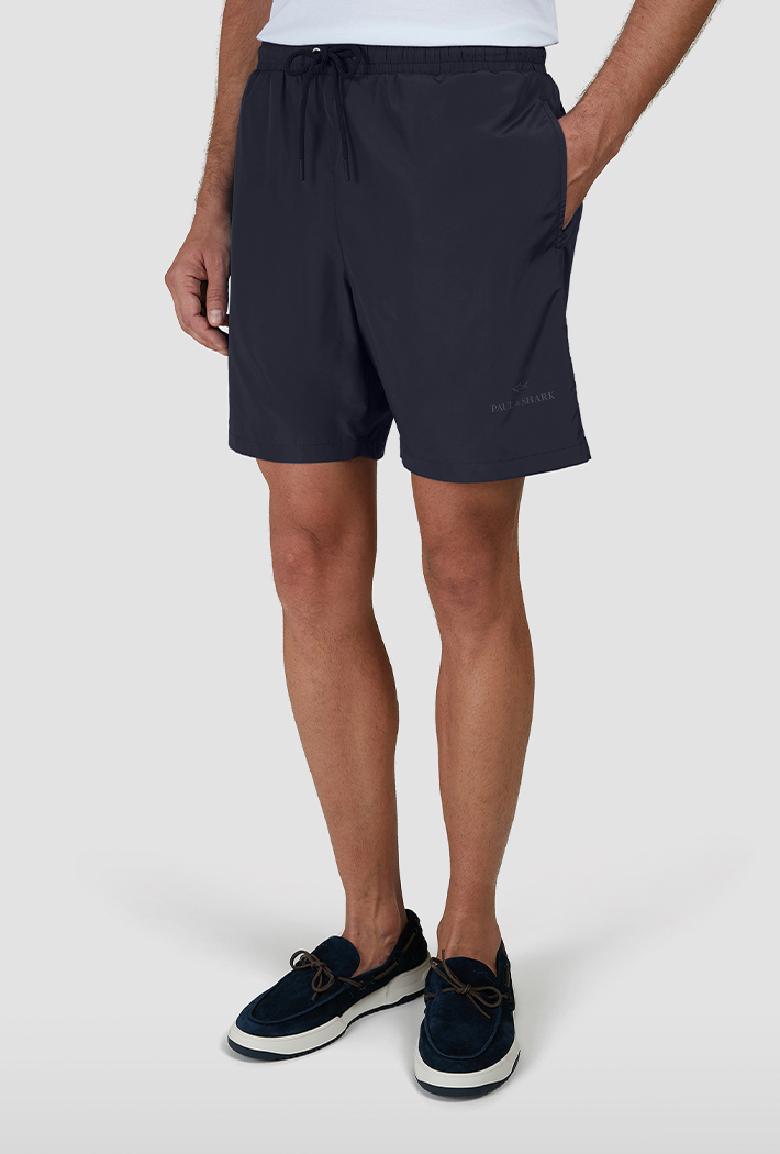 Paul & Shark Men's Light/Dark Swim Shorts With Reflective Logo Swim Shorts - Xxl