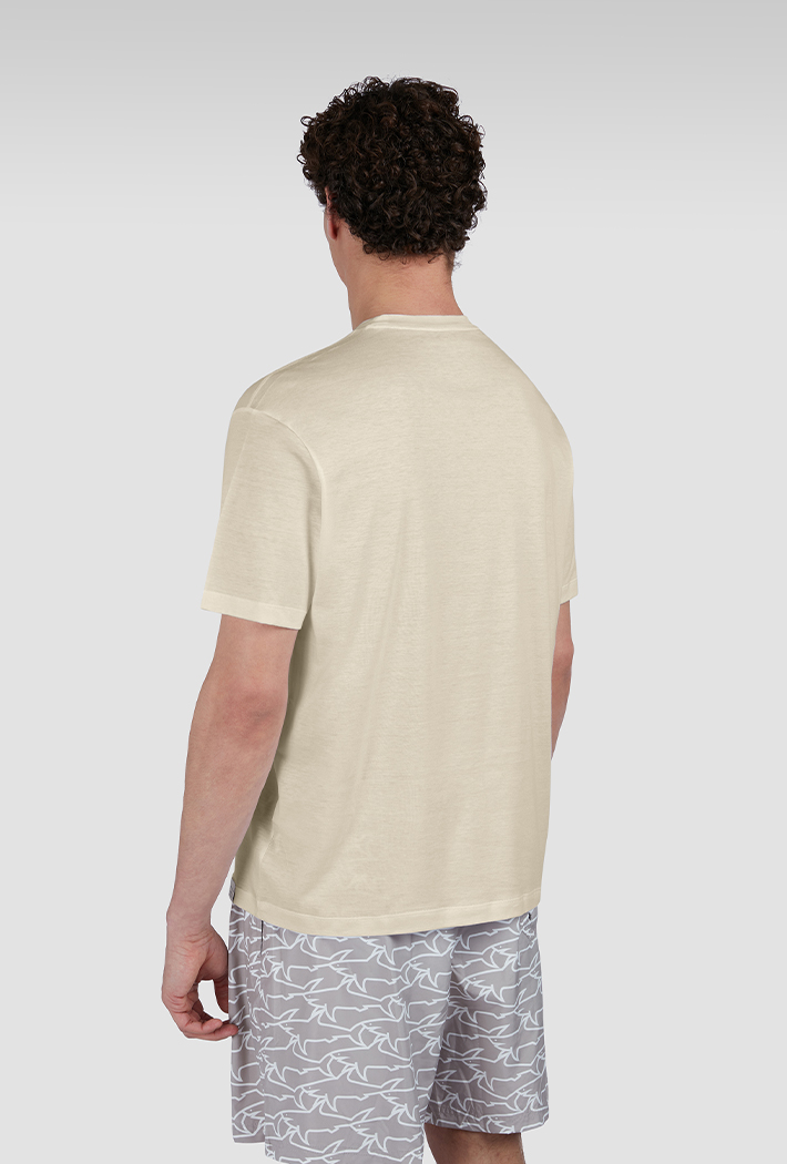 Paul & Shark Men's Embroidered Logo Riviera X-Soft Cotton T-Shirt