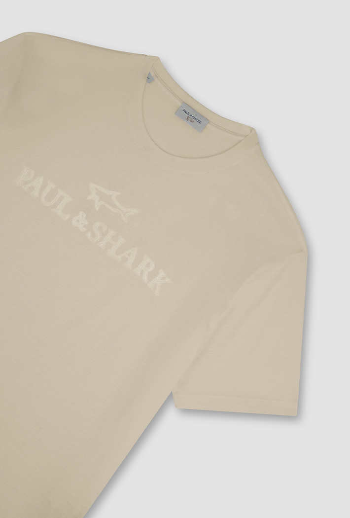 Paul & Shark Men's Embroidered Logo Riviera X-Soft Cotton T-Shirt