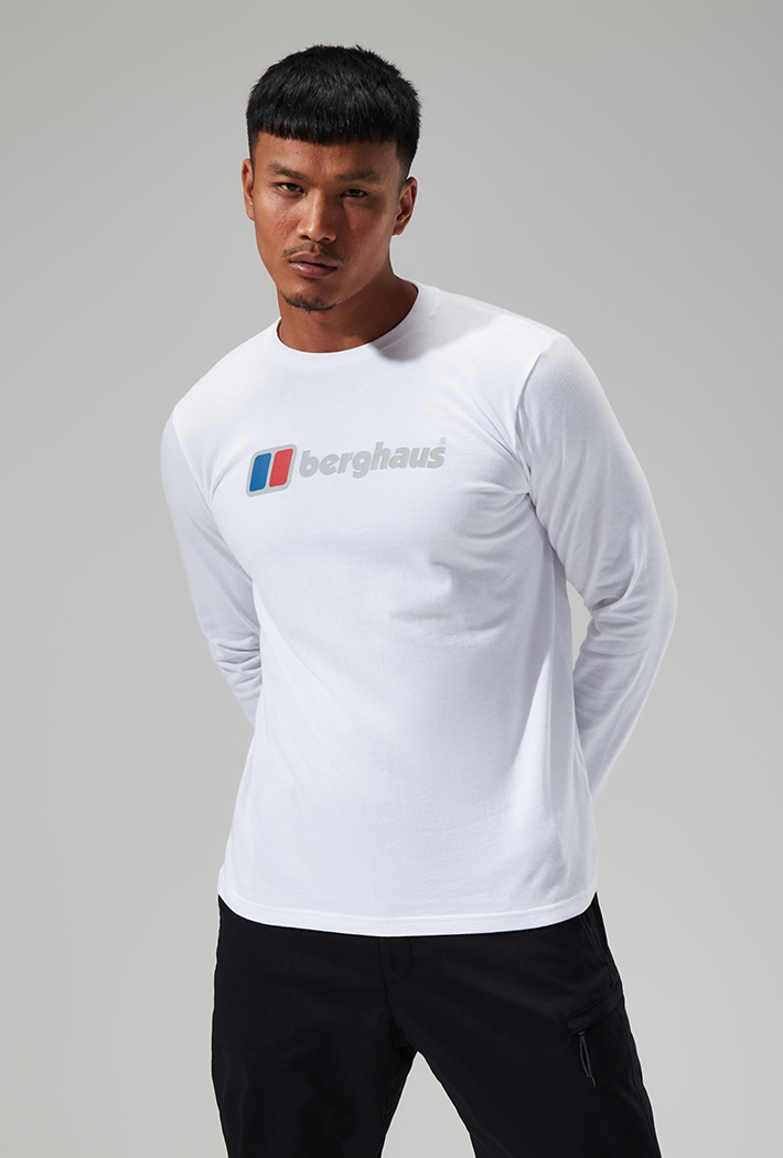 Berghaus Organic Big Logo Long Sleeve T-Shirt
