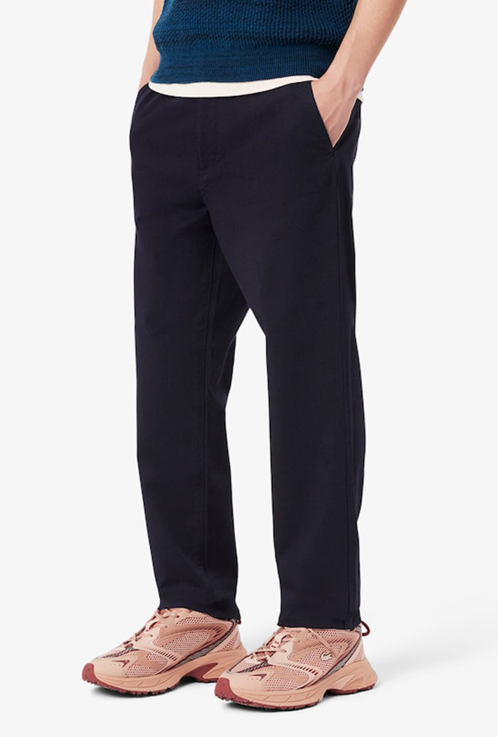 Lacoste Regular Fit Cotton Gabardine Chino Pants