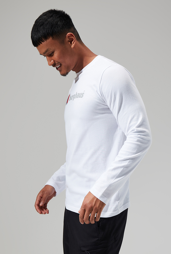 Berghaus Organic Big Logo Long Sleeve T-Shirt