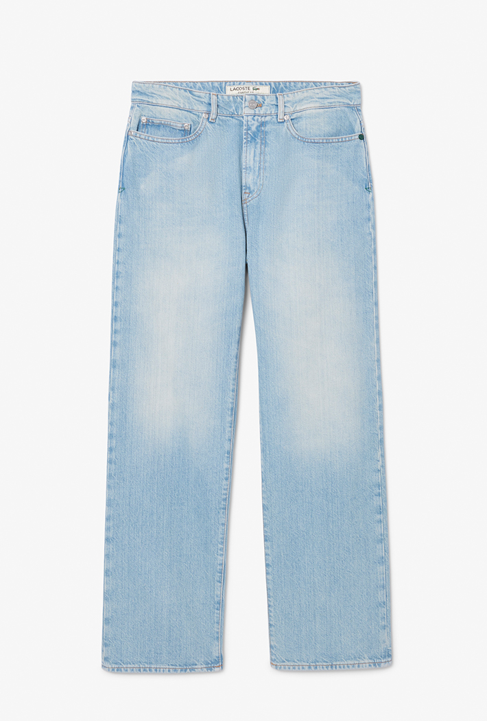 Lacoste 5 Pocket Straight Cut Indigo Jeans