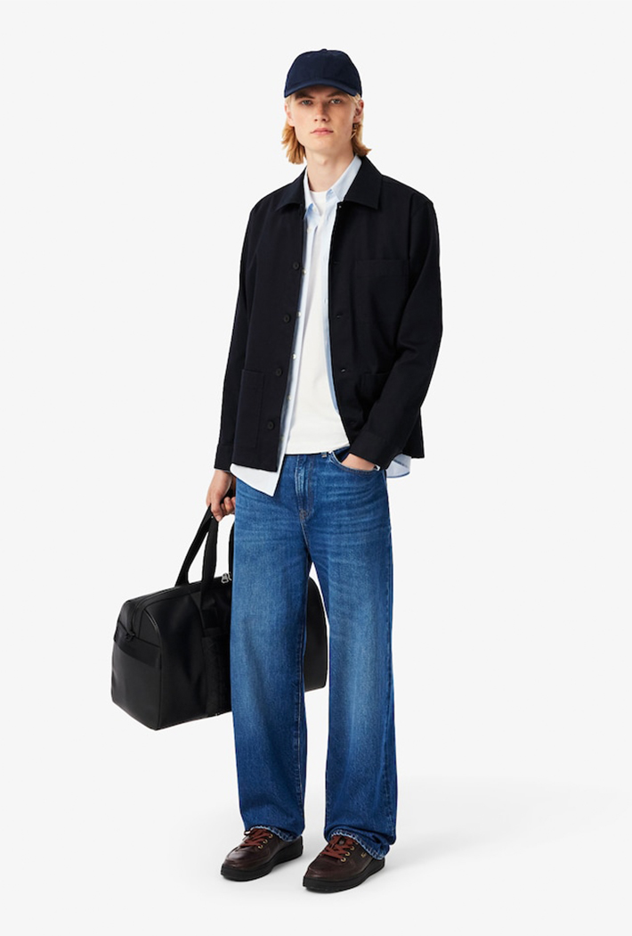 Lacoste Cotton Overshirt Jacket