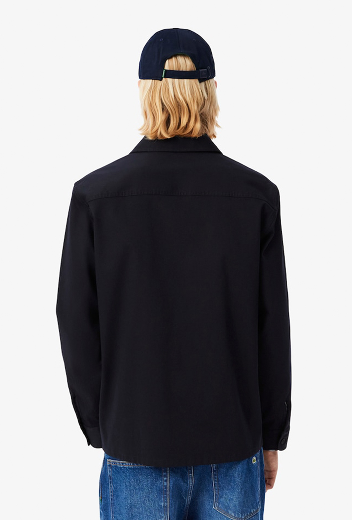 Lacoste Cotton Overshirt Jacket
