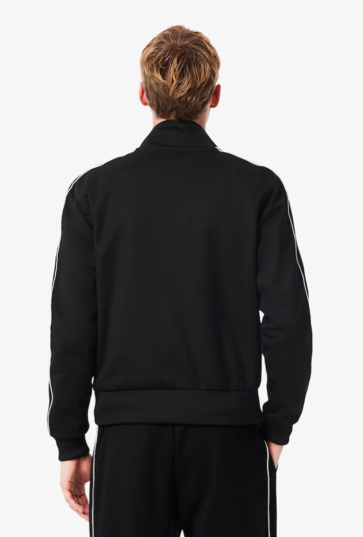 Lacoste Paris Piqué Zip Front Track Jacket