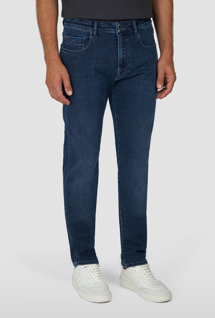 Paul & Shark Men's Comfort Rivet Stretch Denim Jeans - 50
