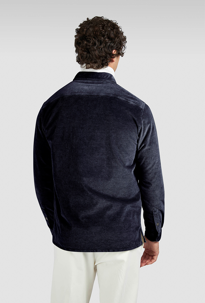 Paul & Shark Velvet Overshirt