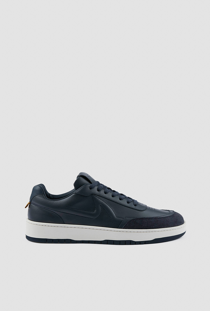 Paul & Shark Club Riviera Leather Sneakers