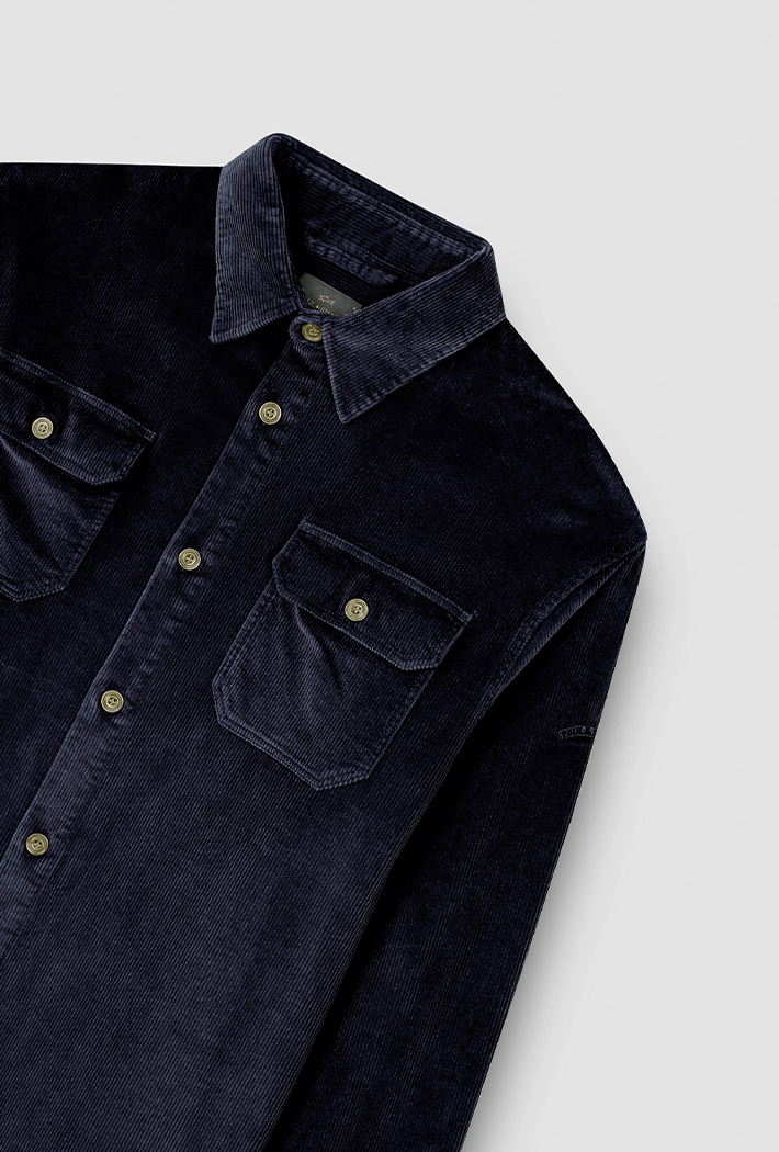 Paul & Shark Velvet Overshirt