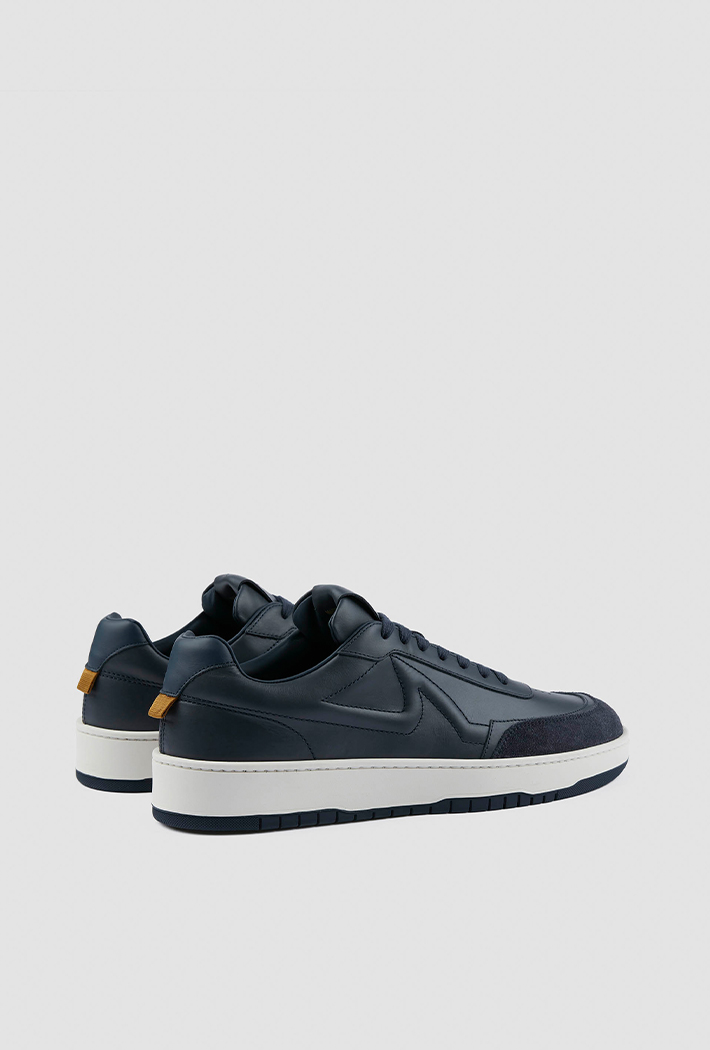 Paul & Shark Club Riviera Leather Sneakers