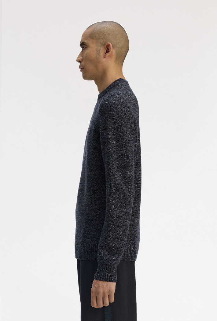 Fred Perry Twisted Marl Jumper