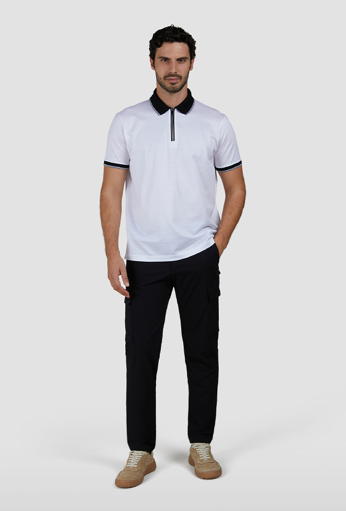 Paul & Shark Dynamic Cargo Trousers in Lightweight Technical Fabric