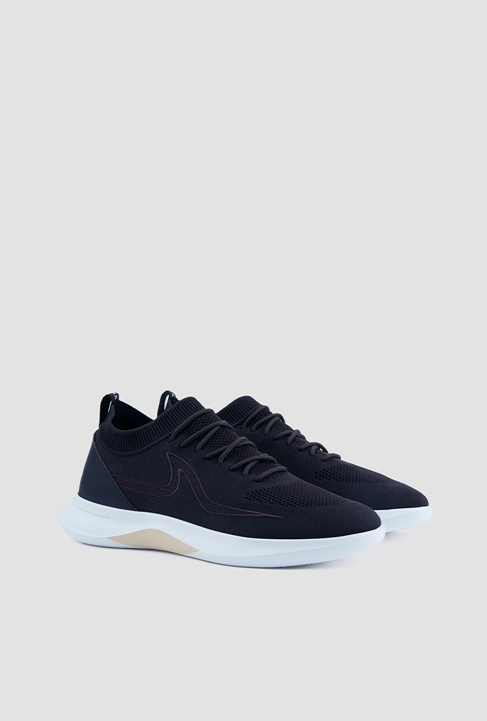 Paul & Shark Aqua Slip-On Sneakers