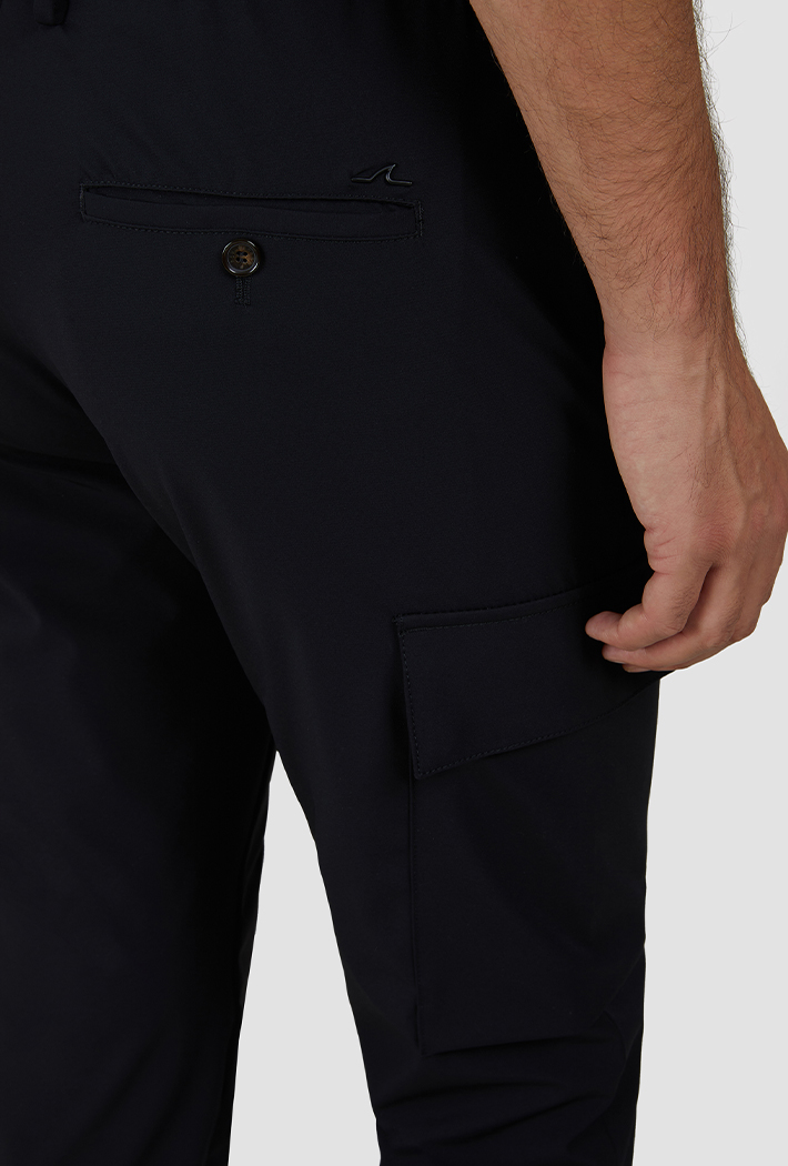 Paul & Shark Dynamic Cargo Trousers in Lightweight Technical Fabric