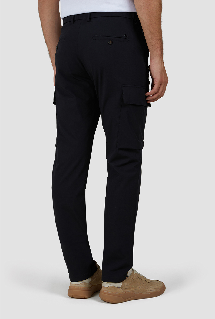 Paul & Shark Dynamic Cargo Trousers in Lightweight Technical Fabric