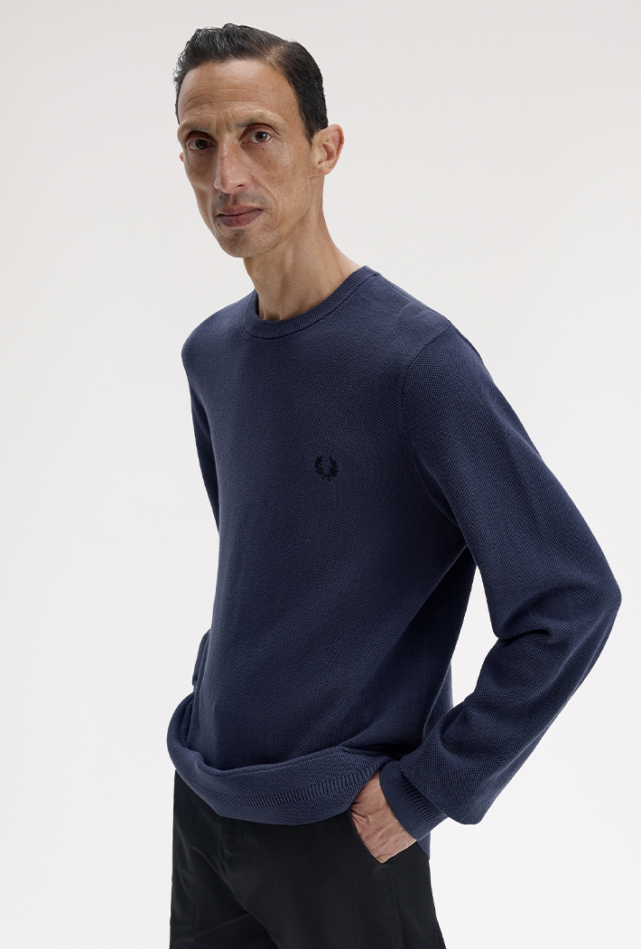 Fred Perry Pique Stitch Jumper