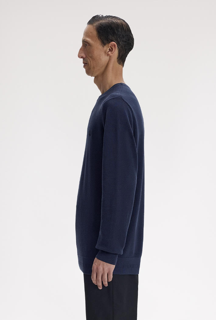 Fred Perry Pique Stitch Jumper