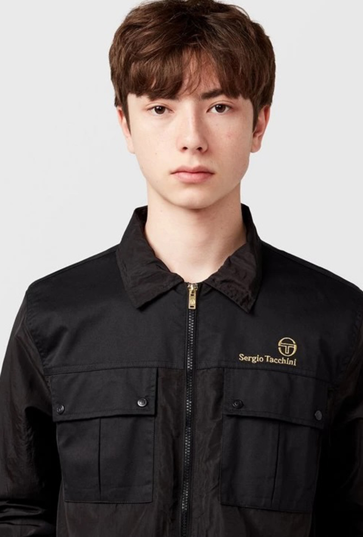 Sergio Tacchini Unisex Gold Nuno Track Jacket Overshirt - Xxl