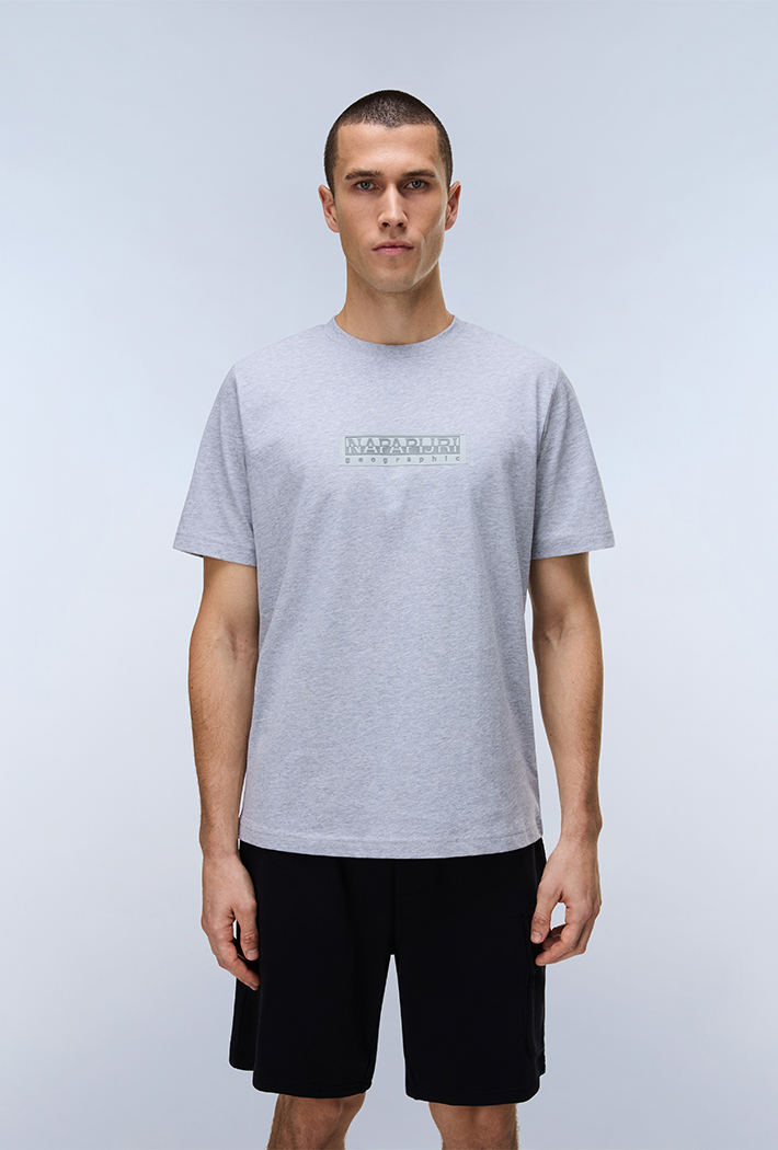 Napapijri Box Logo Short Sleeve T-Shirt