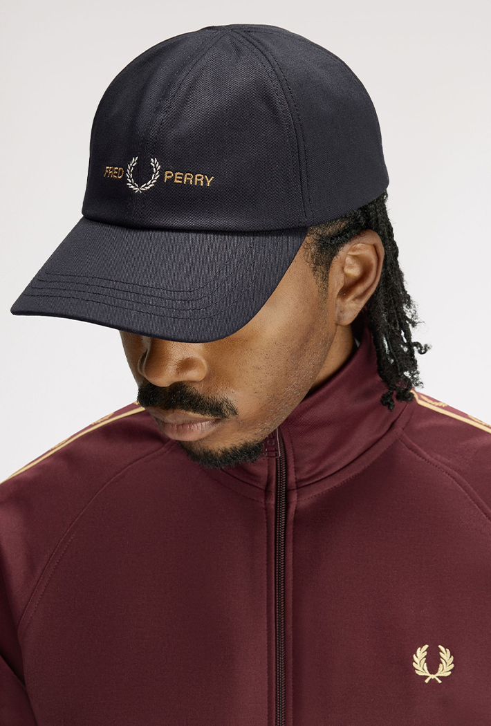 Fred Perry Embroidered Twill Cap