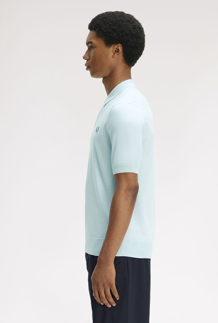 Fred Perry Long Staple Cotton Knitted Shirt