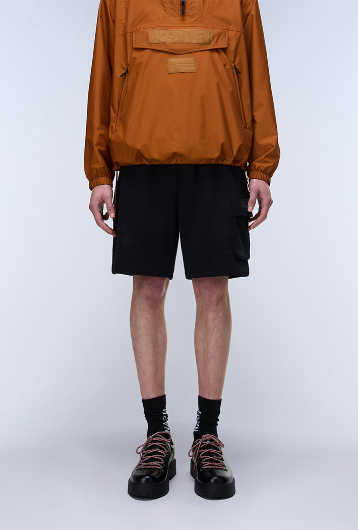 Napapijri Box Logo Cargo Bermuda Shorts