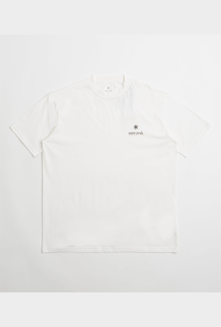 Snow Peak Soft Cotton Relaxed Logo T-Shirt