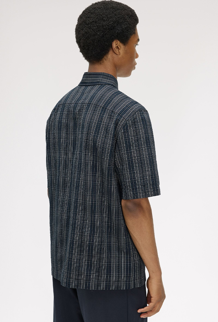 Fred Perry Seersucker Check Shirt