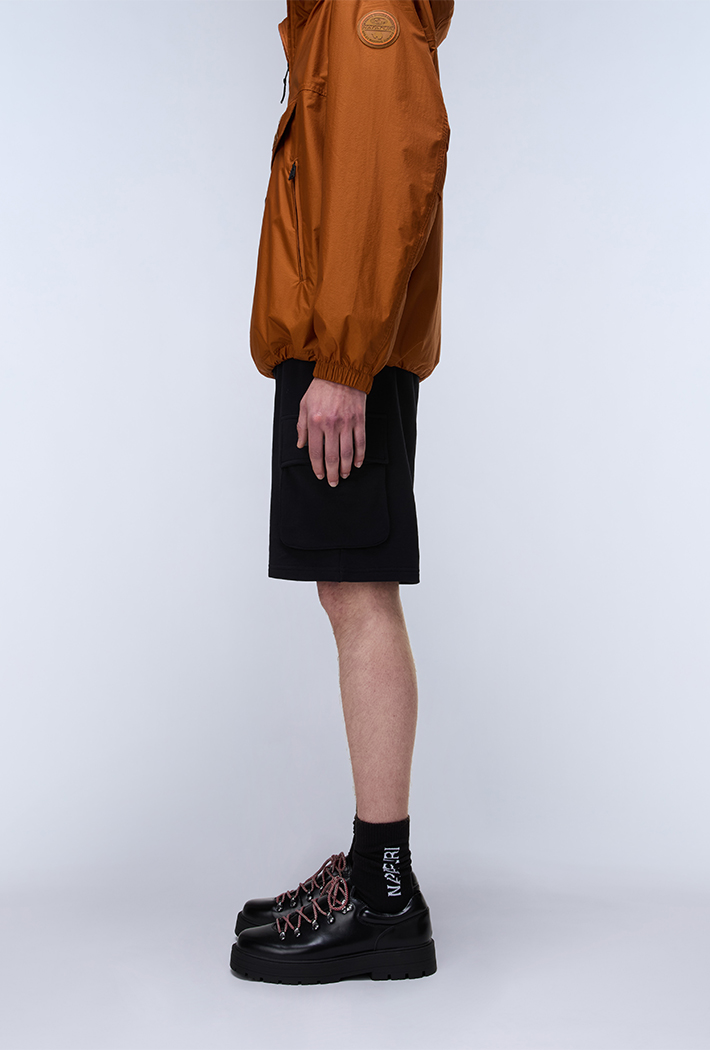 Napapijri Box Logo Cargo Bermuda Shorts
