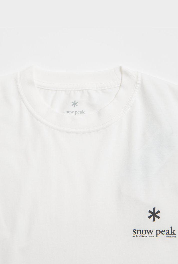 Snow Peak Soft Cotton Relaxed Logo T-Shirt