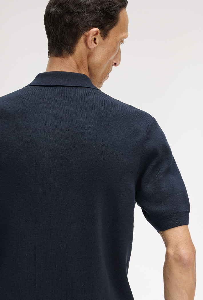 Fred Perry Panel Detail Knitted Shirt