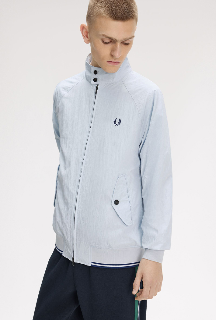 Fred Perry Crinkle Harrington Jacket