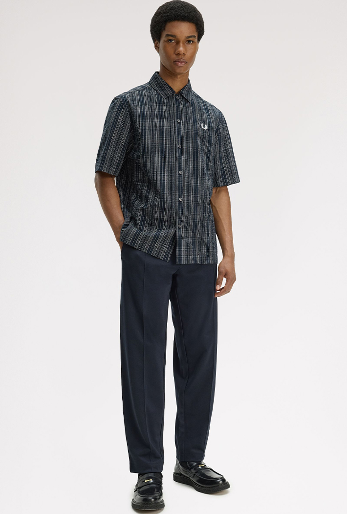 Fred Perry Seersucker Check Shirt