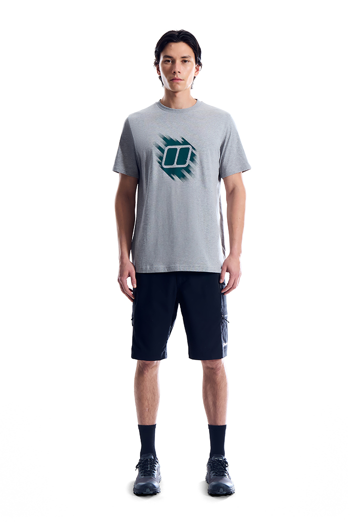 Berghaus Unisex Sketched Blocks Essential T-Shirt - Medium