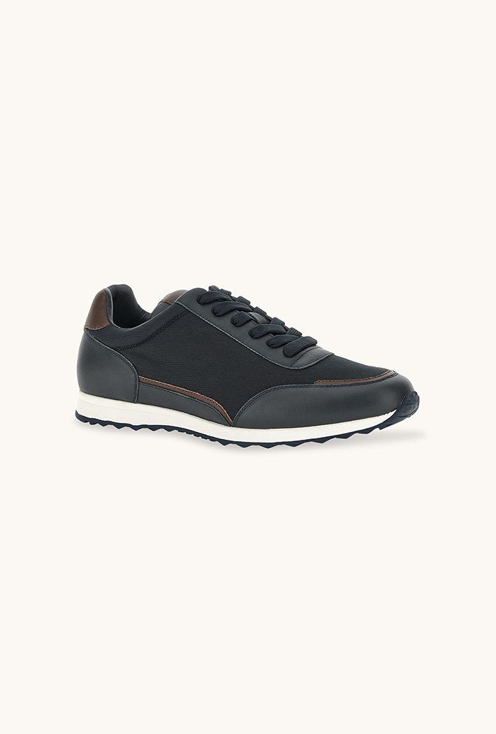 Paul & Shark Sneakers in Leather and Nylon