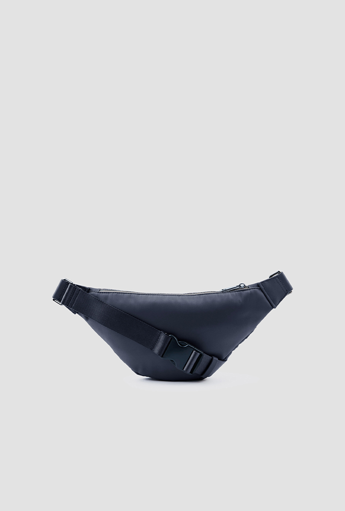 Paul & Shark Milano Nylon Messenger Bag with Leather Bag