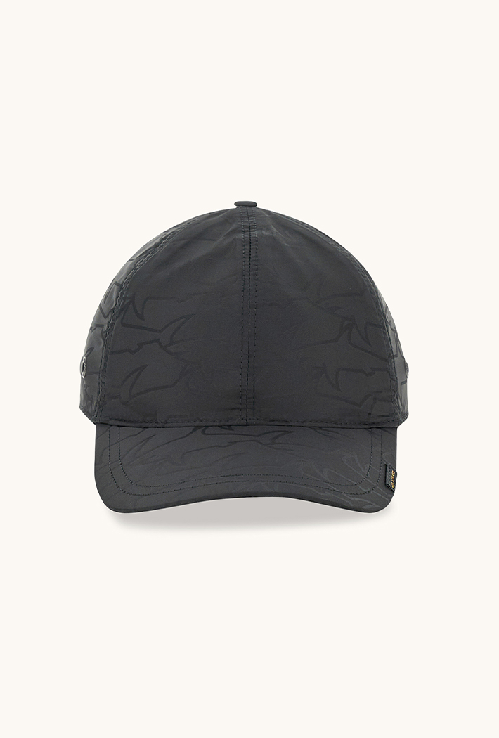 Paul & Shark Baseball Cap with Sharks All Over Print