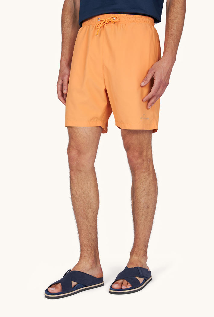 Paul & Shark Portofino Swimwear with Reflective Logo Print