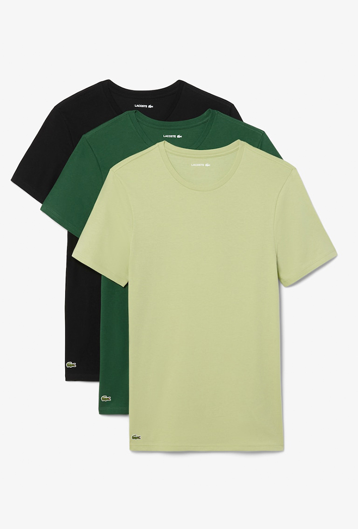 Lacoste 3-Pack Slim Fit Undershirts