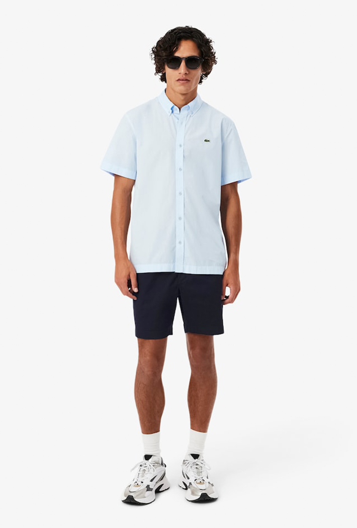 Lacoste Regular Fit Stretch Cotton Shorts