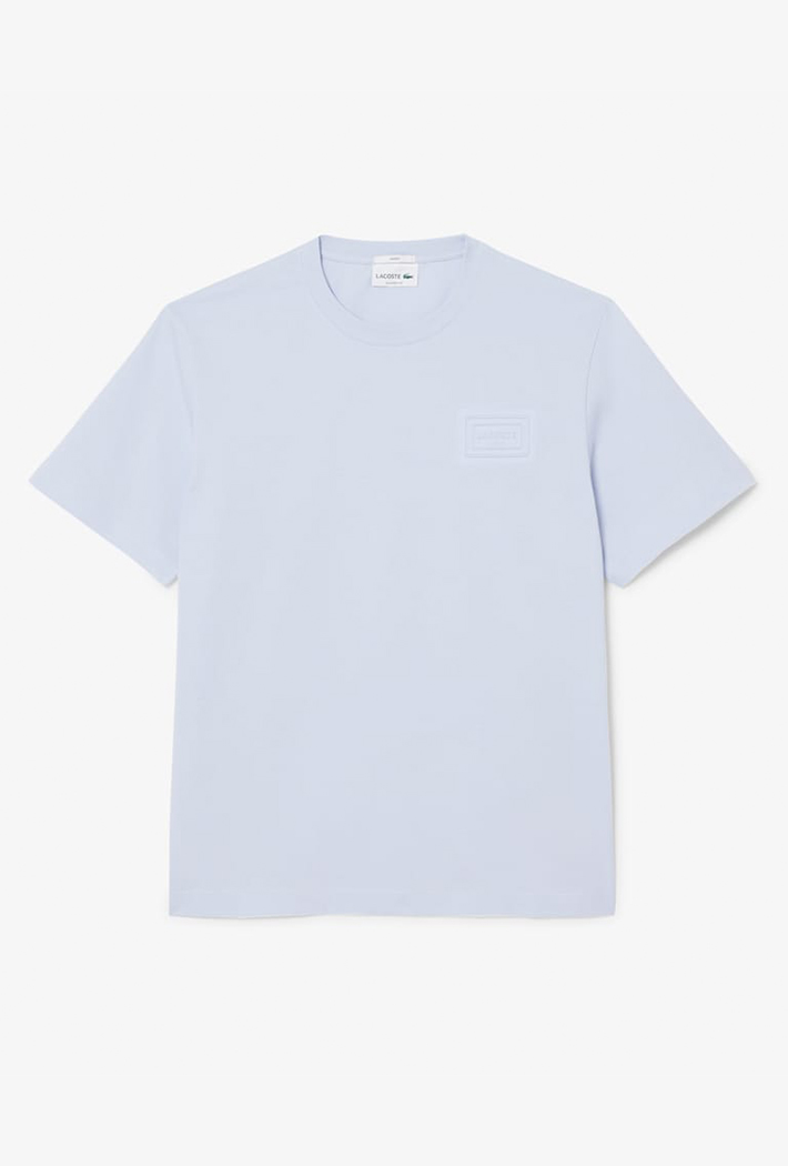 Lacoste Embossed Branding Cotton T-Shirt
