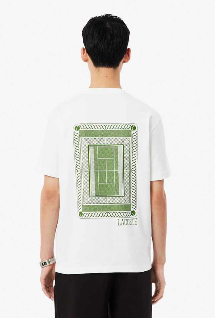 Lacoste Printed Jersey T-Shirt