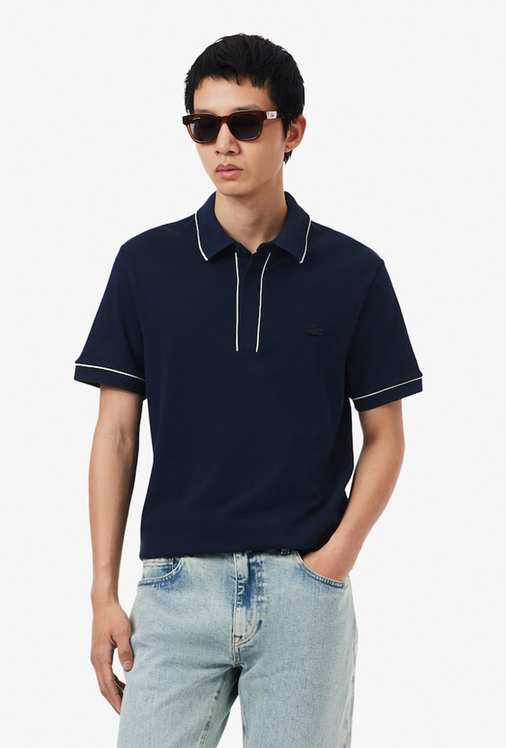 Lacoste Regular Fit Paris Stretch Pique Polo Shirt