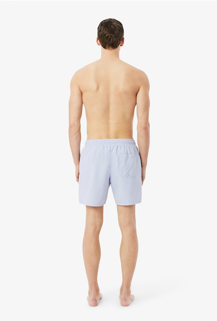 Lacoste Mid Length Monochrome Swim Trunks