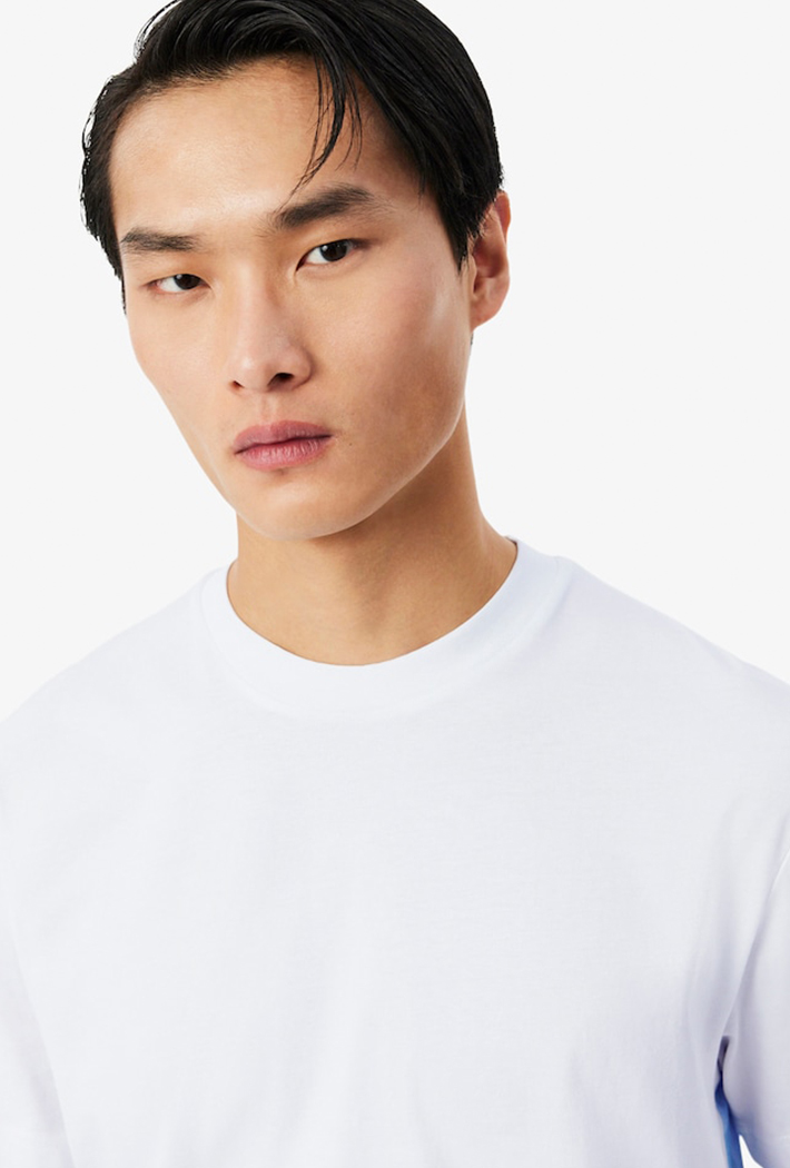 Lacoste Printed Cotton T-Shirt
