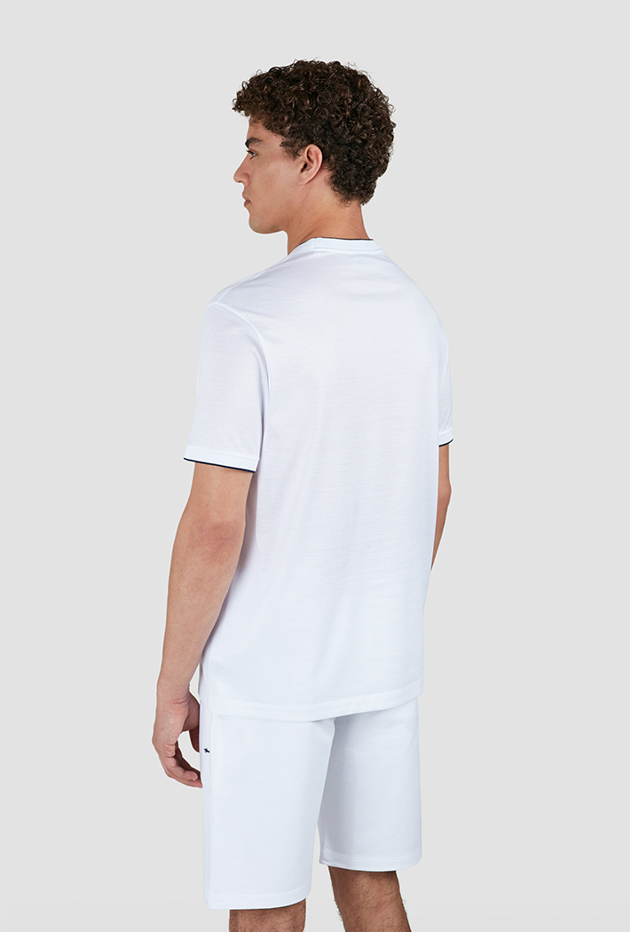 Paul & Shark Double Mercerised Cotton Jersey T-Shirt