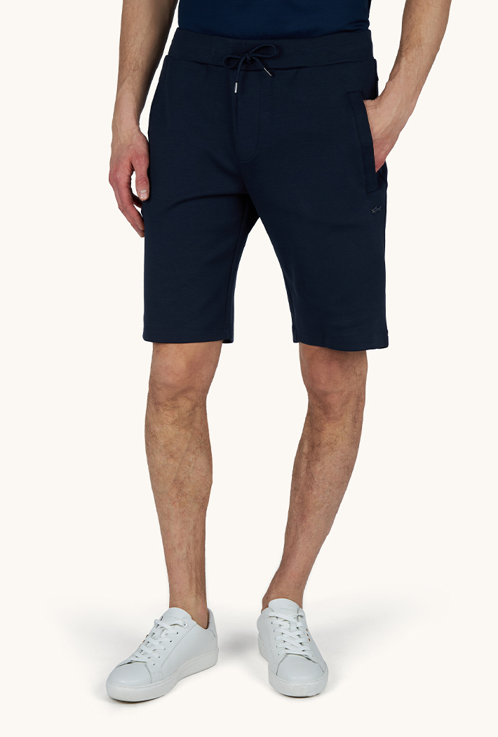 Paul & Shark Bermuda Sweat Shorts in Active Fleece Cotton