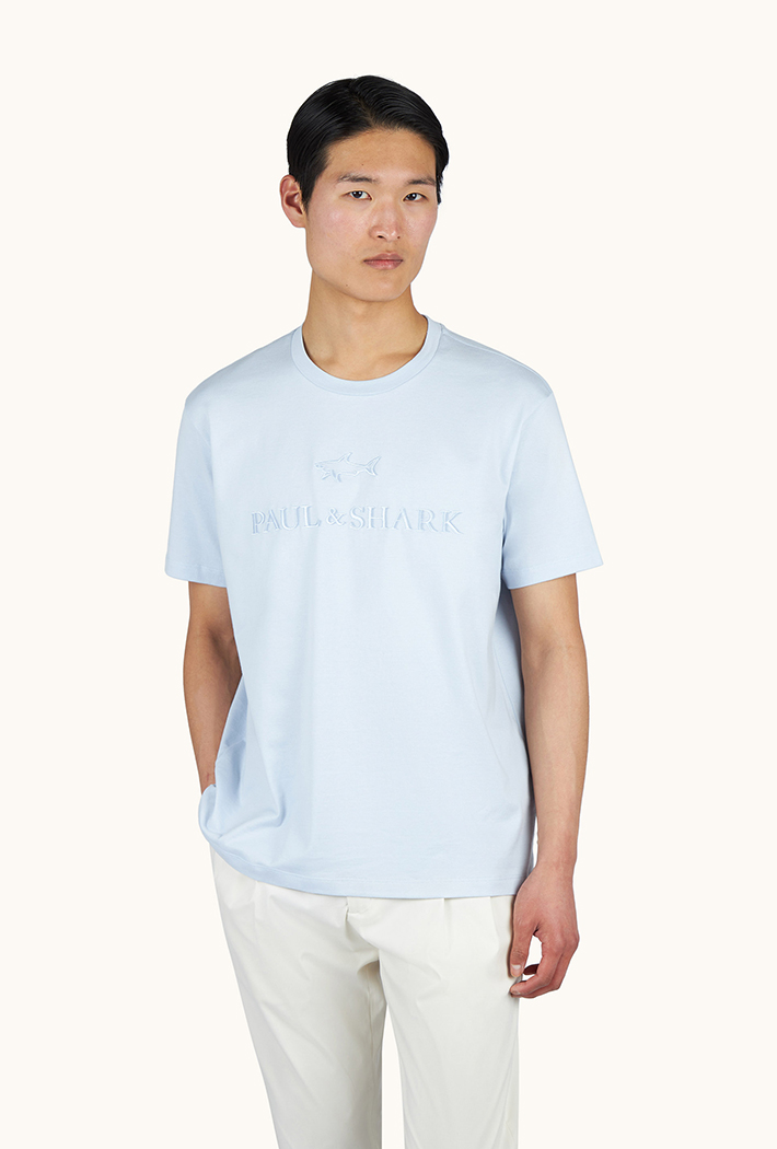 Paul & Shark Lightweight Cotton Jersey Printed T-Shirt